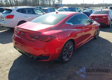 2021 Infiniti Q60 Red Sport 400 из США, поврежденный, VIN JN1FV7LL8MM560392